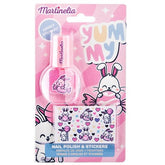Lac de unghii si stickere decorative Yummy, Martinelia, 4 ml